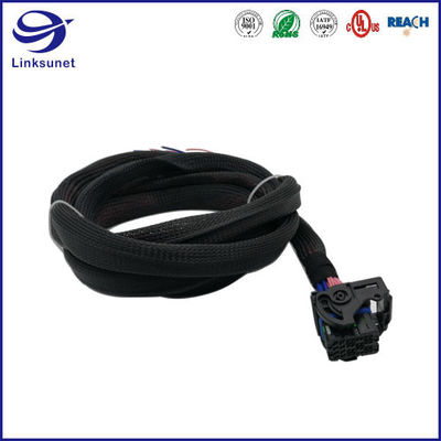 Automobile Wiring Harness With 4 Row Crimp CMC 64319 Connector